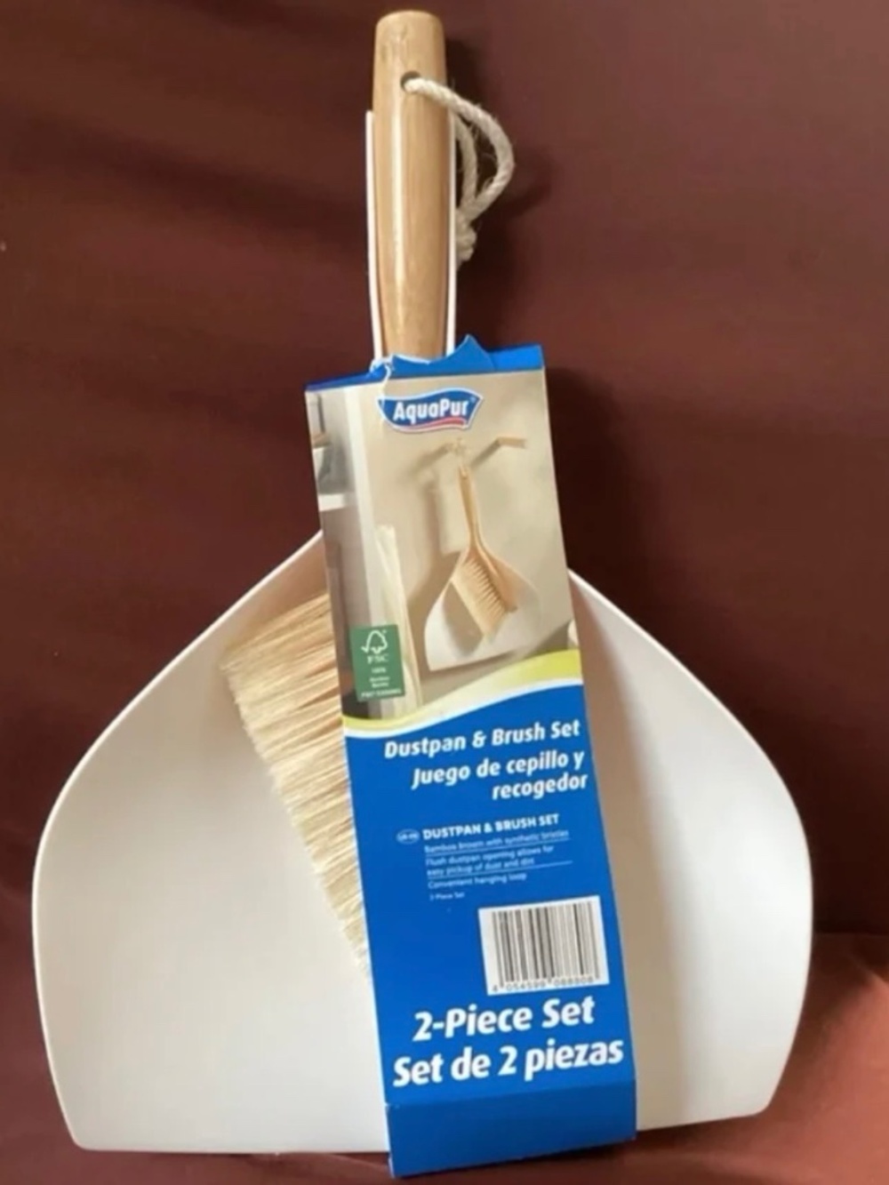 Aquapur Dustpan & Brush Set New